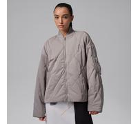 Nike Jordan Flight Women's Quilted Renegade Jacket - Grey - Polyester XL (UK 20-22)
