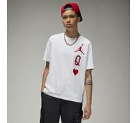 Nike Jordan Flight Women's T-Shirt - White - Cotton XS (UK 4-6)