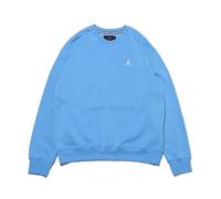 Nike Jordan FV7293 FV7293 Fleece Sweatshirt, Black (010), Gray (091), Blue (469), Sportswear, Muscle Training, Gym, Fitness, Training, Authentic, Fleece Lined, Men's, 469: Legend Blue/White, L
