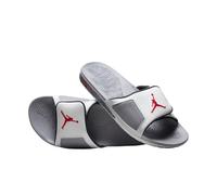 Nike Jordan Hydro III Men's Slides (854556-101, Summit White/Cement Grey/Black/Fire Red), Summit White/Cement Grey/Black/Fire Red, 8 UK