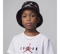 Nike Jordan Icons Older Kids' Bucket Hat - Black - Polyester ONE SIZE