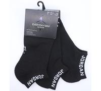 NIKE JORDAN JUMPMAN DRI FIT NO SHOW SOCKS 3PACK SX5546-010 - UNISEX UK2-5-8-11