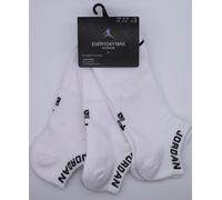 NIKE JORDAN JUMPMAN DRI FIT NO SHOW SOCKS 3PACK SX5546-100 - UNISEX UK2-5-8-11