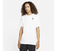 Nike Jordan Jumpman Embroidered Mens T Shirt in White Jersey - Size Large