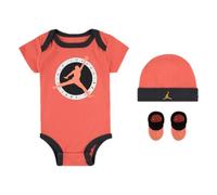 NIKE Jordan Jumpman NJ0585 Baby 3 Piece Bodysuit Beanie Socks 6-12 Months