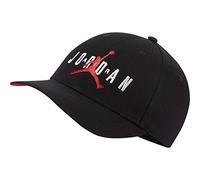 Nike Jordan L91 JM Air Hbr Hat - Black/Black/Gym Red/(White), MISC