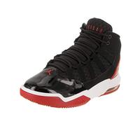 Nike Jordan Max Aura, Boy's Low-Top Sneakers, Multicolour (Black/Black/Gym Red/White 6), 5 UK (38 EU)