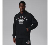 Nike Jordan Men's Dubai Fleece Pullover Hoodie - Black - Cotton/Polyester XL