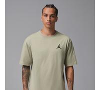 Nike Jordan Men's Embroidered Jumpman T-Shirt - Green - Cotton XS