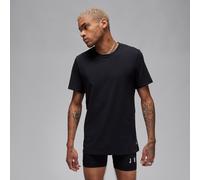 Nike Jordan Men's Flight Base T-Shirts (2-Pack) - Black - Cotton/Elastane