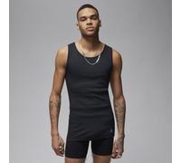 Nike Jordan Men's Flight Base Tank Top Tops (2-Pack) - Black - Cotton L