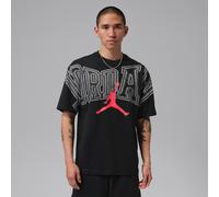 Nike Jordan Men's Graphic T-Shirt - Black - Cotton M