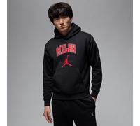 Nike Jordan Men's Milan Fleece Pullover Hoodie - Black - Cotton/Polyester XL
