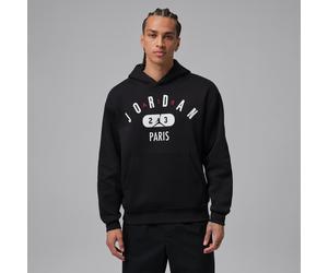 Nike Jordan Men's Paris Fleece Pullover Hoodie - Black - Cotton/Polyester XXL
