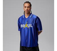 Nike Jordan Men's Polo - Blue - Polyester S