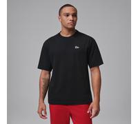 Nike Jordan Men's Sneaker Patch T-Shirt - Black - Cotton S