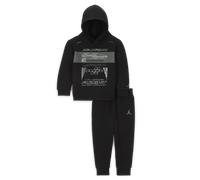 Nike Jordan MJ Flight MVP Baby (12-24M) 2-Piece Fleece Pullover Set - Black - Cotton 24M