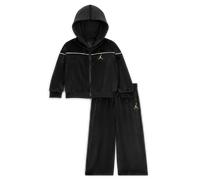 Nike Jordan Mountainside Baby (12-24M) 2-Piece Velour Set - Black - Polyester/Elastane 18M