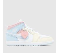 Nike Jordan Multi 1 Mid Girls Junior Trainers UK 12 (EU 30)