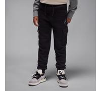 Nike Jordan My Brooklyn Essentials Older Kids' Fleece Cargo Trousers - Black - Cotton S