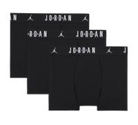 Nike Jordan Older Kids' Flight Cotton Boxer Briefs (3-Pack) - Black - Cotton M