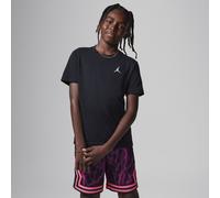 Nike Jordan Older Kids' Jumpman Air Embroidered T-Shirt - Black - Cotton/Polyester