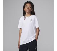Nike Jordan Older Kids' Jumpman Air Embroidered T-Shirt - White - Cotton L