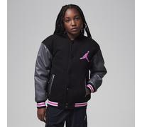 Nike Jordan Older Kids' Varsity Jacket - Pink - Polyester M