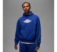 Nike Jordan Rare Air Men's Fleece Pullover Hoodie - Blue - Cotton L