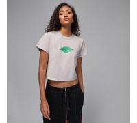 Nike Jordan Rare Air Women's T-Shirt - Grey - Cotton XL (UK 20-22)