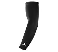 Nike Jordan Shooter Sleeves - Basketball Arm Sleeve - Compression Wristband for Shooting, Training & Performance, Black/White, S/M