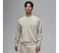 Nike Jordan Sport Crossover Men's Dri-FIT Crew-Neck Sweatshirt - Grey - Cotton/Polyester M