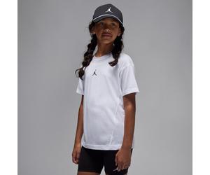 Nike Jordan Sport Dri-FIT Older Kids' Short-Sleeve Diamond Top - White - Polyester L