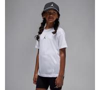Nike Jordan Sport Dri-FIT Older Kids' Short-Sleeve Diamond Top - White - Polyester M