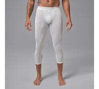 Nike Jordan Sport Essentials Men's Dri-FIT 3/4-Length Tights - White - Polyester/Elastane XL