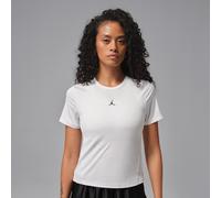Nike Jordan Sport Essentials Women's Dri-FIT Short-Sleeve Top - White XS (UK 4-6)