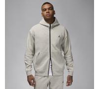Jordan Sport Hoop Fleece Men's Dri-FIT Full-Zip Hoodie - Grey - Cotton/Polyester XS