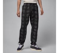 Nike Jordan Sport Hoop Fleece Men's Dri-FIT Printed Trousers - Black - Cotton/Polyester M