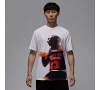 Nike Jordan Sport Men's Dri-FIT Graphic T-Shirt - White - Cotton L