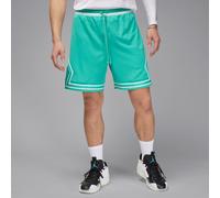 Nike Jordan Sport Men's Dri-FIT Mesh Diamond Shorts - Green - Polyester S