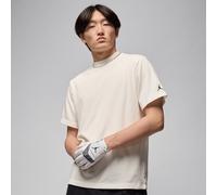 Nike Jordan Sport Men's Dri-FIT Mock-Neck Golf Top - White - Cotton/Polyester L