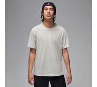 Nike Jordan Sport Men's Dri-FIT Short-Sleeve Top - Grey - Cotton/Polyester XL