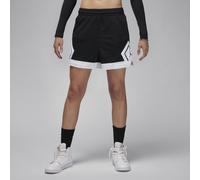 Jordan Sport Women's 10cm (approx.) Diamond Shorts - Black - Polyester XS (UK 4-6)