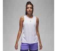Nike Jordan Sport Women's Diamond Tank Top - White - Polyester/Cotton/Rayon XS (UK 4-6)