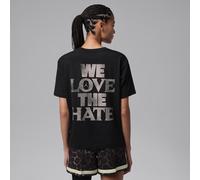 Nike Jordan Sport Women's Dri-FIT Graphic T-Shirt - Black - Cotton S (UK 8-10)
