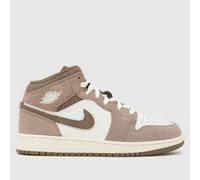 Nike Jordan Stone Multi Air 1 Mid Boys Youth Trainers UK 4 (EU 36½)