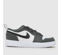 Nike Jordan White Multi Air Jordan 1 Low Junior Trainers UK 11 (EU 28½)