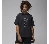 Nike Jordan Women's Girlfriend T-Shirt - Black - Cotton S (UK 8-10)