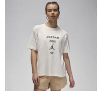 Nike Jordan Women's Girlfriend T-Shirt - White - Cotton XL (UK 20-22)