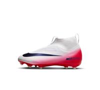 Nike Jr. Mercurial Superfly 10 Academy LV8 Older Kids' Multi-Ground High-Top Football Boot - Red 4.5